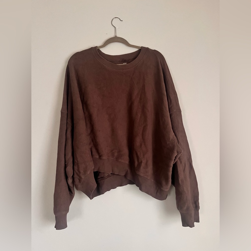 Aerie ribbed pullover